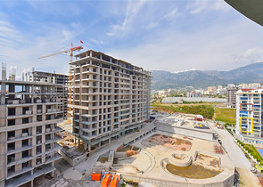 شقة مريحة 1 + 1 في مجمع سكني شهير في منطقة محمودلار