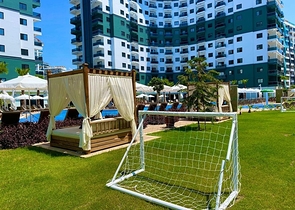 شقة مريحة 1 + 1 في مجمع سكني شهير في منطقة محمودلار