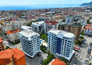 شقة 1 + 1 بالقرب من شاطئ كليوباترا