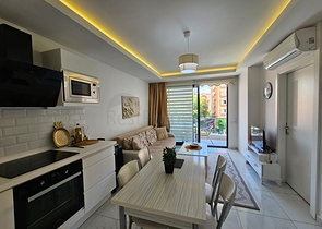 شقة 1 + 1 بالقرب من شاطئ كليوباترا