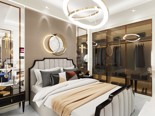 شقة 1 + 1 في منطقة كليوباترا مع تصريح إقامة