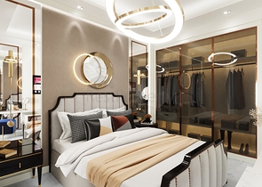 شقة 1 + 1 في منطقة كليوباترا مع تصريح إقامة