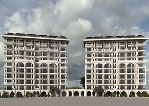 شقة 1 + 1 في منطقة كليوباترا مع تصريح إقامة