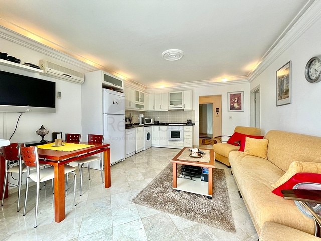 شقة فسيحة 1 + 1 في منطقة جيكجيلي