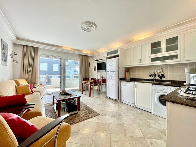 شقة فسيحة 1 + 1 في منطقة جيكجيلي