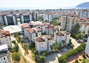 شقة فسيحة 1 + 1 في منطقة جيكجيلي