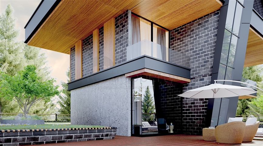 فيلات 4 + 2 مع مناظر خلابة في منطقة كارجيجاك 