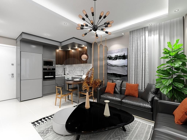 شقة مطلة على البحر في منطقة خلابة من ألانيا