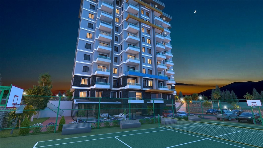 شقة مطلة على البحر في منطقة خلابة من ألانيا