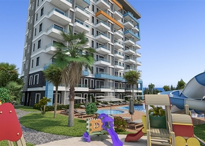 شقة مطلة على البحر في منطقة خلابة من ألانيا