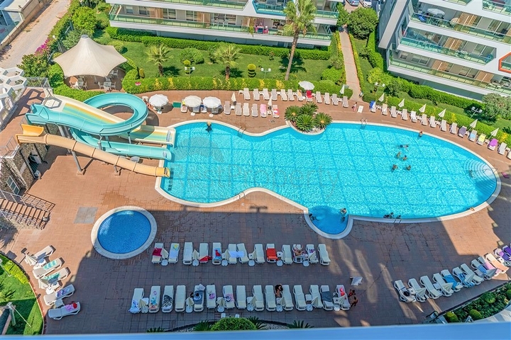 شقق اطلالة بحر في افسلار - 2 غرفة وصالة ضمن مجمع فاخر - الانيا 