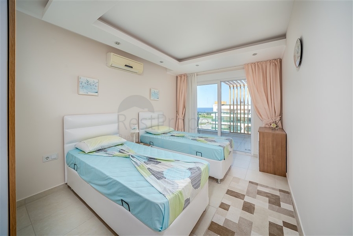 شقق اطلالة بحر في افسلار - 2 غرفة وصالة ضمن مجمع فاخر - الانيا 