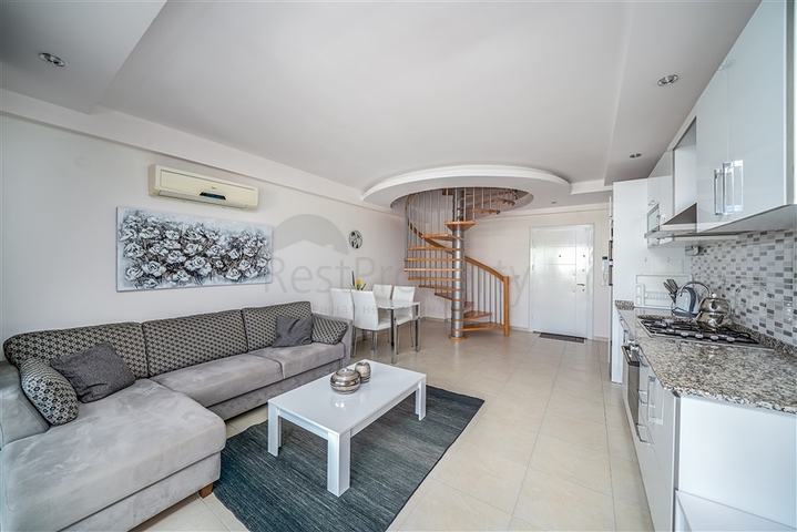 شقق اطلالة بحر في افسلار - 2 غرفة وصالة ضمن مجمع فاخر - الانيا 