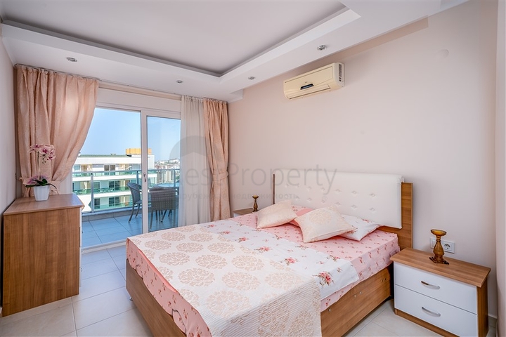 شقق اطلالة بحر في افسلار - 2 غرفة وصالة ضمن مجمع فاخر - الانيا 