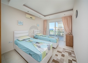 شقق اطلالة بحر في افسلار - 2 غرفة وصالة ضمن مجمع فاخر - الانيا 