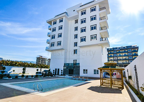 شقة 1+1 على مسافة قريبة من البحر الأبيض المتوسط