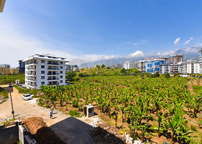 شقة 1+1 في مشروع جديد في منطقة محمودلار