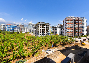 شقة 1+1 في مشروع جديد في منطقة محمودلار