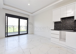 شقة 1+1 في مشروع جديد في منطقة محمودلار