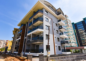 شقة 1+1 في مشروع جديد في منطقة محمودلار