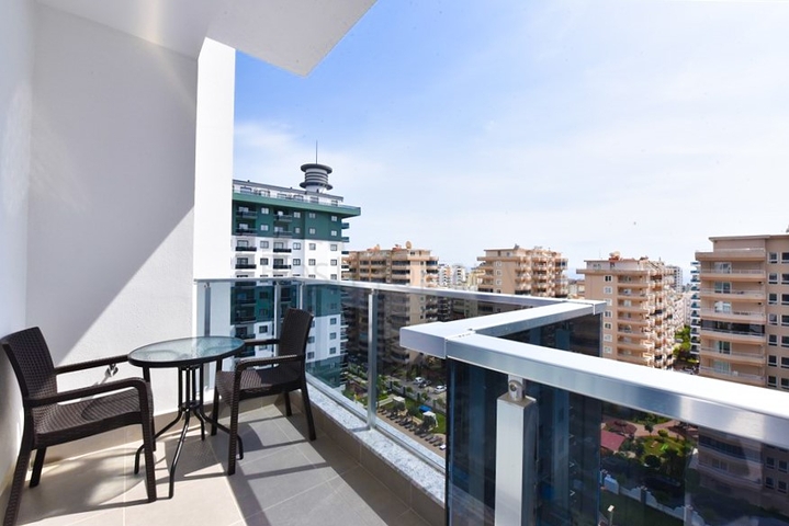 شقق 1+1 في مجمع به بنية تحتية فندقية في منطقة محمودلار