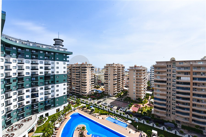 شقق 1+1 في مجمع به بنية تحتية فندقية في منطقة محمودلار