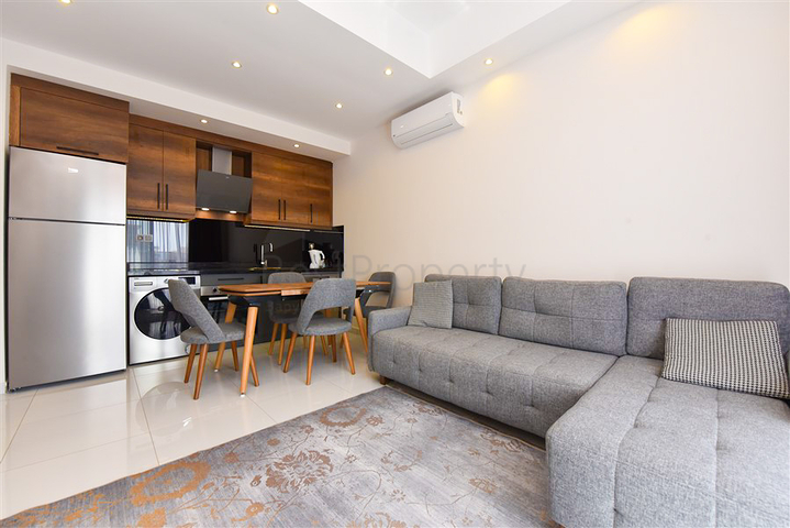 شقق 1+1 في مجمع به بنية تحتية فندقية في منطقة محمودلار