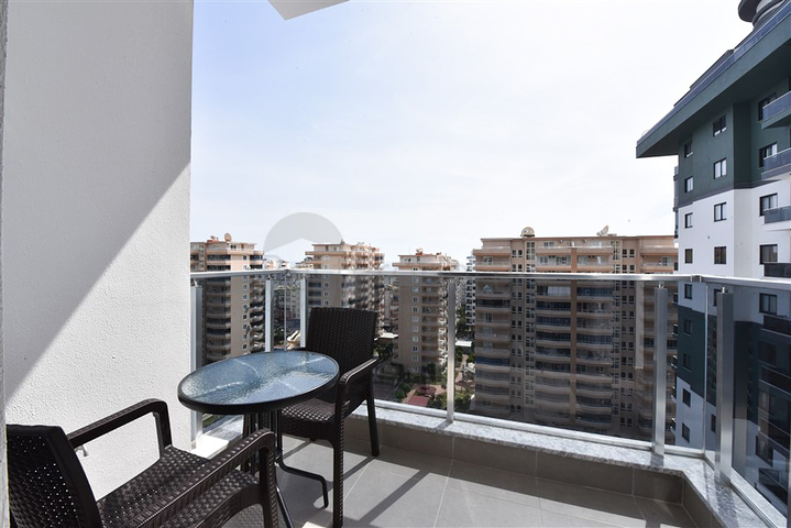 شقق 1+1 في مجمع به بنية تحتية فندقية في منطقة محمودلار