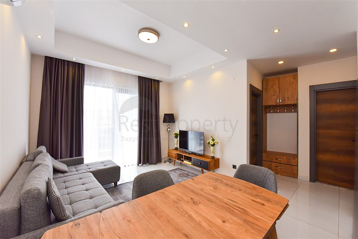 شقق 1+1 في مجمع به بنية تحتية فندقية في منطقة محمودلار