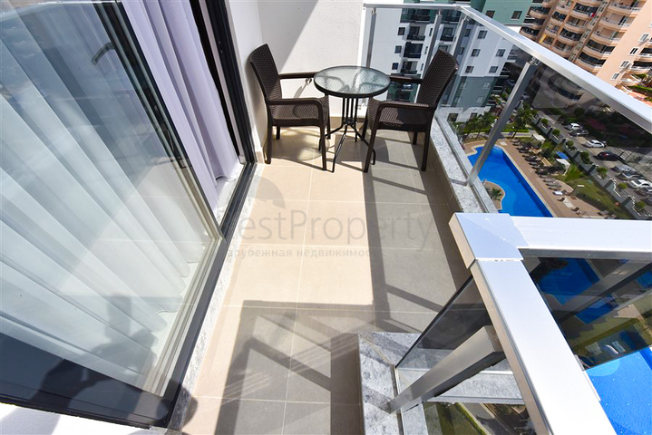 شقق 1+1 في مجمع به بنية تحتية فندقية في منطقة محمودلار