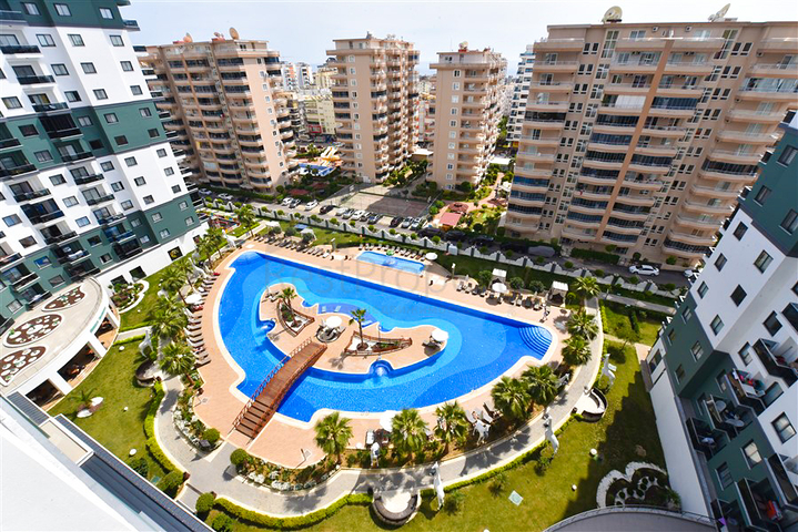 شقق 1+1 في مجمع به بنية تحتية فندقية في منطقة محمودلار