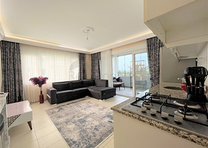 شقة 2 + 1 في منطقة أوبا 