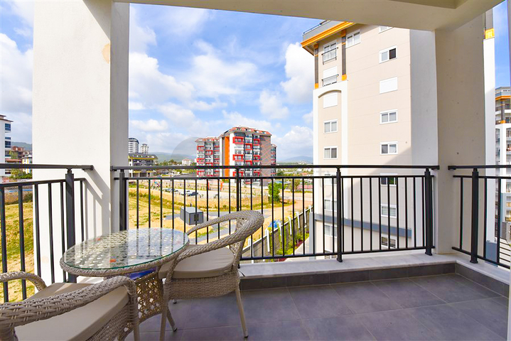 1 + 1 شقة للإيجار في منطقة أفسالار ، 1200 م. إلى البحر