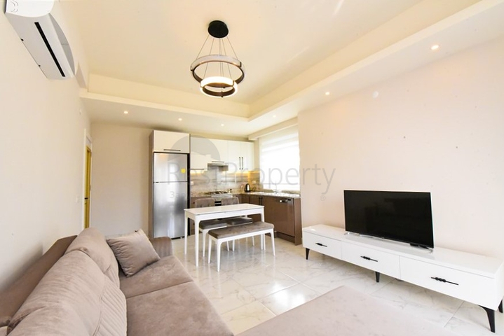 1 + 1 شقة للإيجار في منطقة أفسالار ، 1200 م. إلى البحر