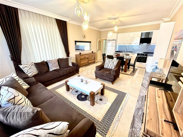 شقة 2 + 1 في منطقة أوبا