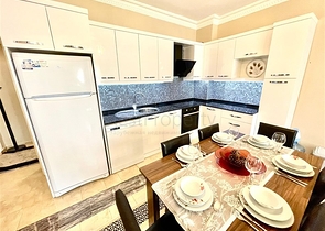 شقة 2 + 1 في منطقة أوبا