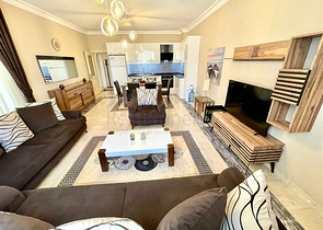 شقة 2 + 1 في منطقة أوبا