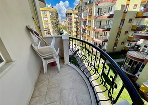 شقة 2 + 1 في منطقة أوبا