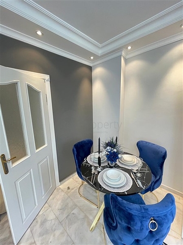 شقة فسيحة 2 + 1 على بعد 500 متر فقط من البحر في منطقة أوبا