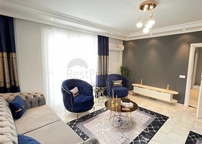 شقة فسيحة 2 + 1 على بعد 500 متر فقط من البحر في منطقة أوبا