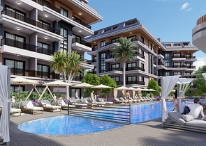 مجمع سكني جديد في منطقة النخبة أوبا مجمع سكني جديد في منطقة النخبة أوبا