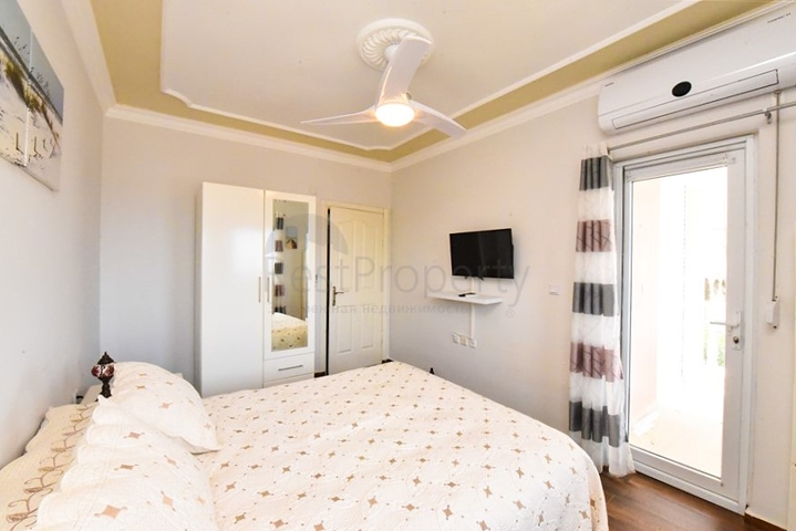 تاون هاوس 2 + 1 على بعد 600 متر من البحر في منطقة كارجيجاك