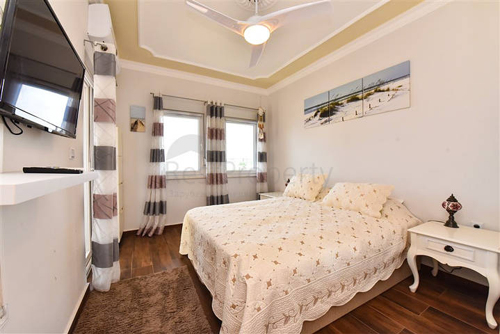 تاون هاوس 2 + 1 على بعد 600 متر من البحر في منطقة كارجيجاك