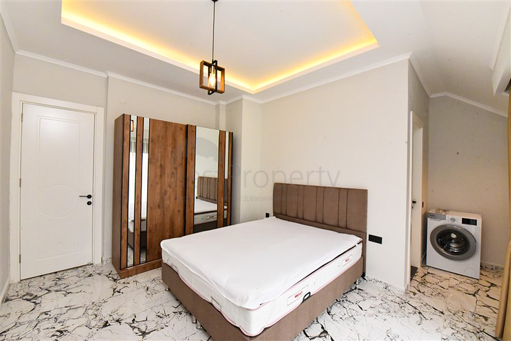 بنتهاوس مفروش 2+1 للإيجار طويل الأجل في منطقة أوبا