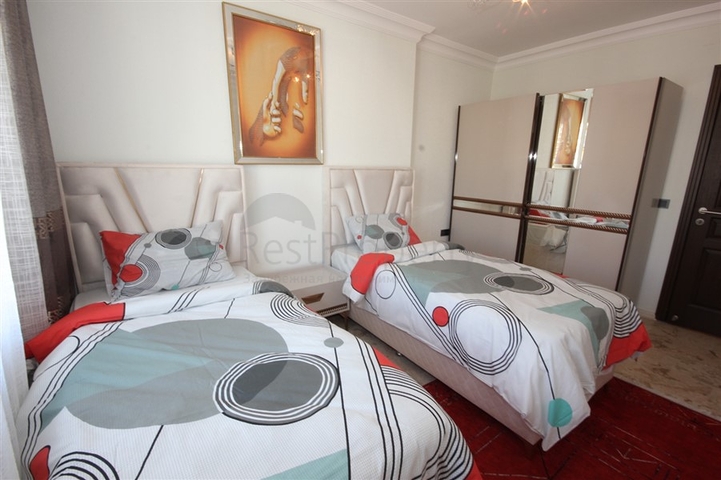 شقة مفروشة 2 + 1 في منطقة محمودلار