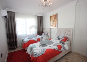 شقة مفروشة 2 + 1 في منطقة محمودلار