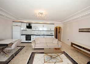 شقة مفروشة 2 + 1 في منطقة محمودلار