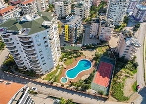 شقة مفروشة 2 + 1 في منطقة جيكجيلي