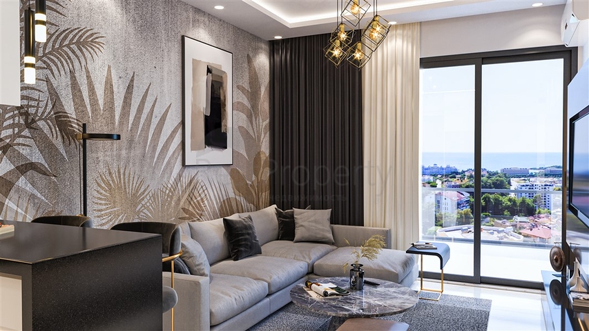 مشروع مع البنية التحتية الفندقية في منطقة منتجع أفسالار