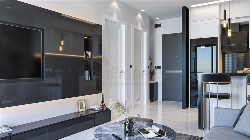 مشروع مع البنية التحتية الفندقية في منطقة منتجع أفسالار